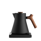 Matte Black + Walnut