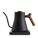 Matte Black + Walnut