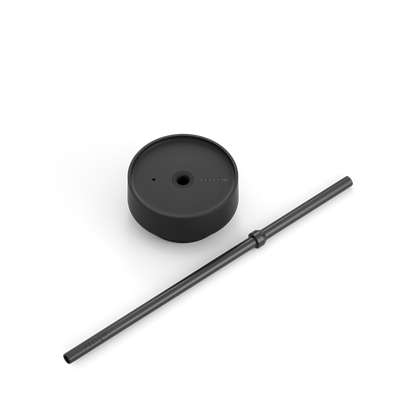 The Cold Lid + Straw